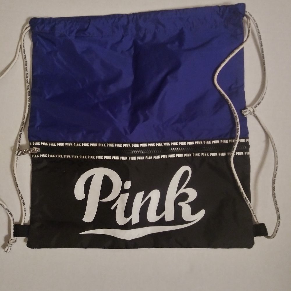 Pink drawstring bag. New. - Picture 2 of 4